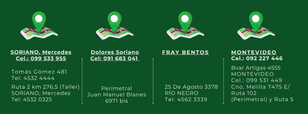 25 de agosto 3378 rÍo negro tel 4562 3339
